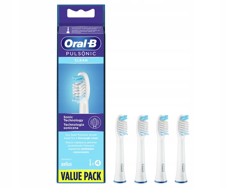 

Końcówki do szczoteczki Oral-b Pulsonic SR32-4