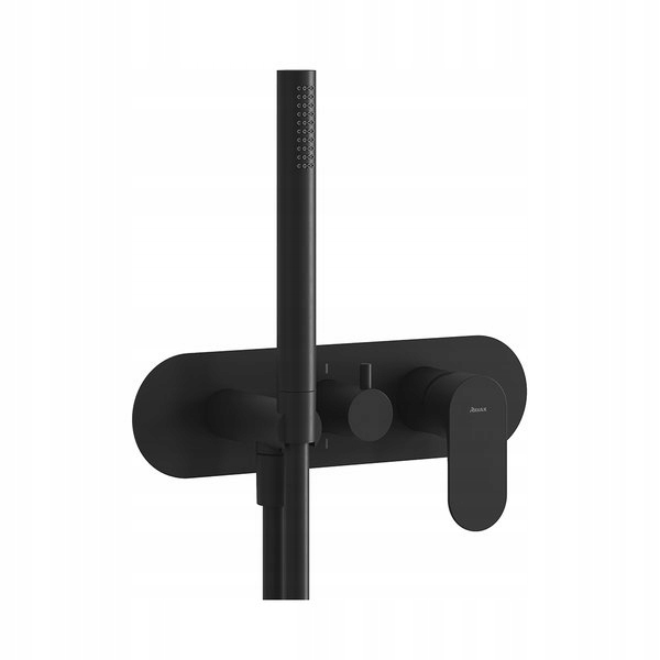 Ravak Eleganta podomietková batéria El 065.20BM.O2.RB07D.+S čierna X070300