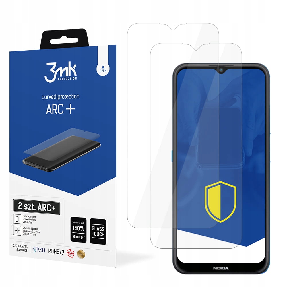 

2x Folia 3mk na przód na cały ekran do Nokia 1.4