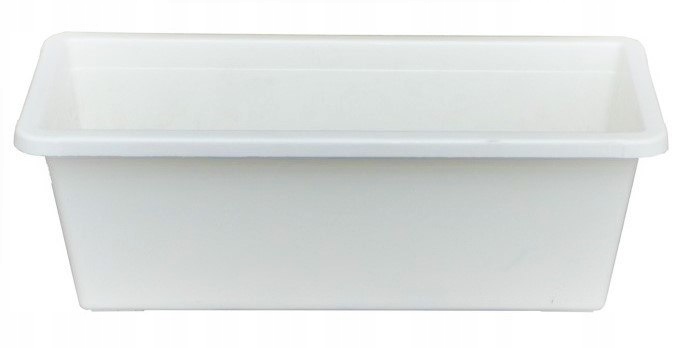 

Doniczka Skrzynka Balkonowa 50CM Plastikowa Biała