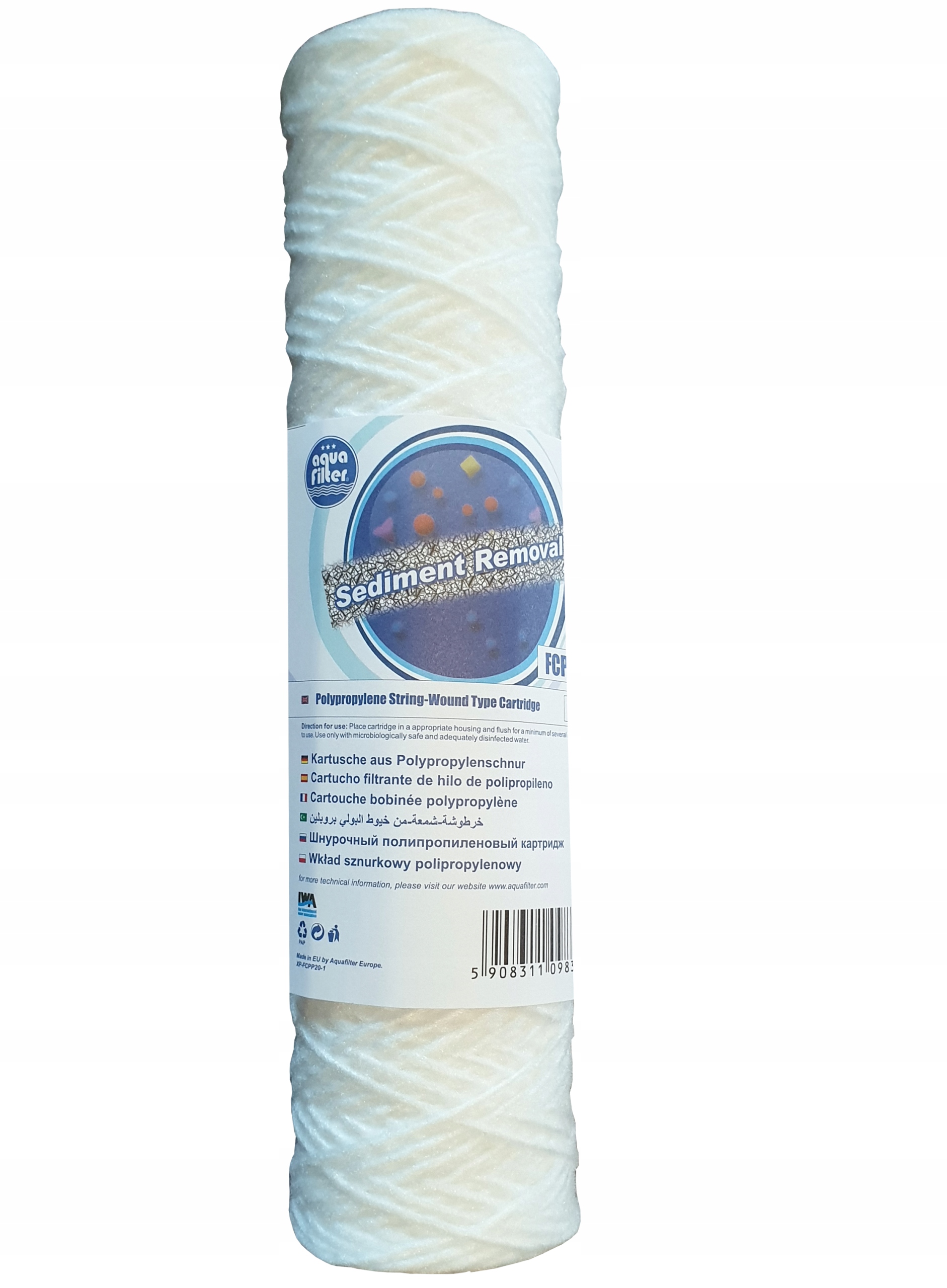 

Wkład sznurkowy 20 mikro 10 cali Aquafilter FCPP20