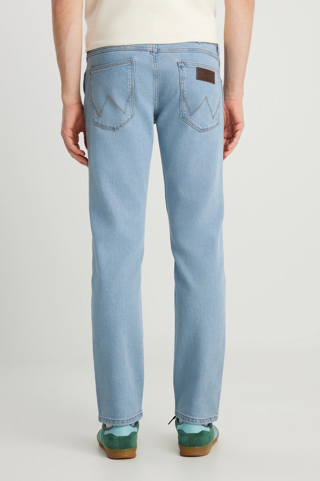 Pánské jednoduché džíny Wrangler Greensboro Whitewater 112388615 32/32