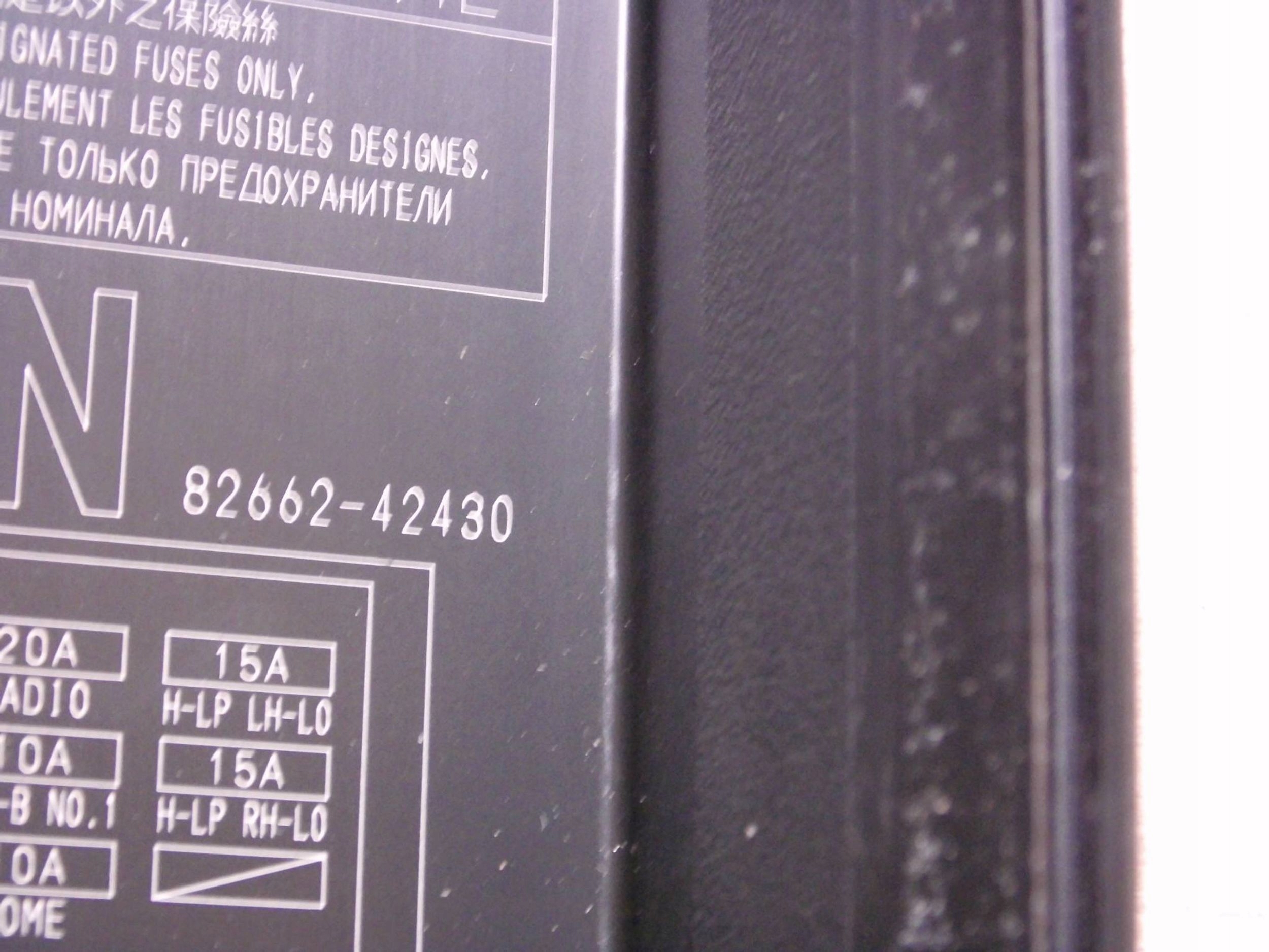 Toyota RAV4 IV 2.2 D-CAT Câblage Câblage Câbles Module fusibles