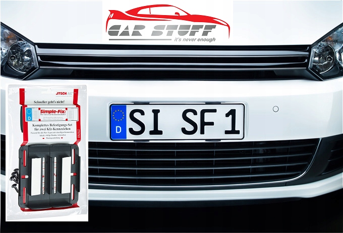 Mocowanie tablicy rejestracyjnej Simple-Fix TUNING Producent inny