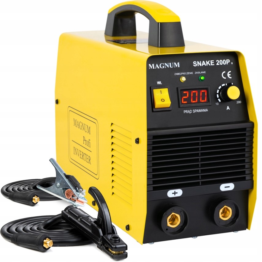 Elektrodová Invertorová Svářečka Magnum Snake 200P Mma Tig 230V 200A Igbt