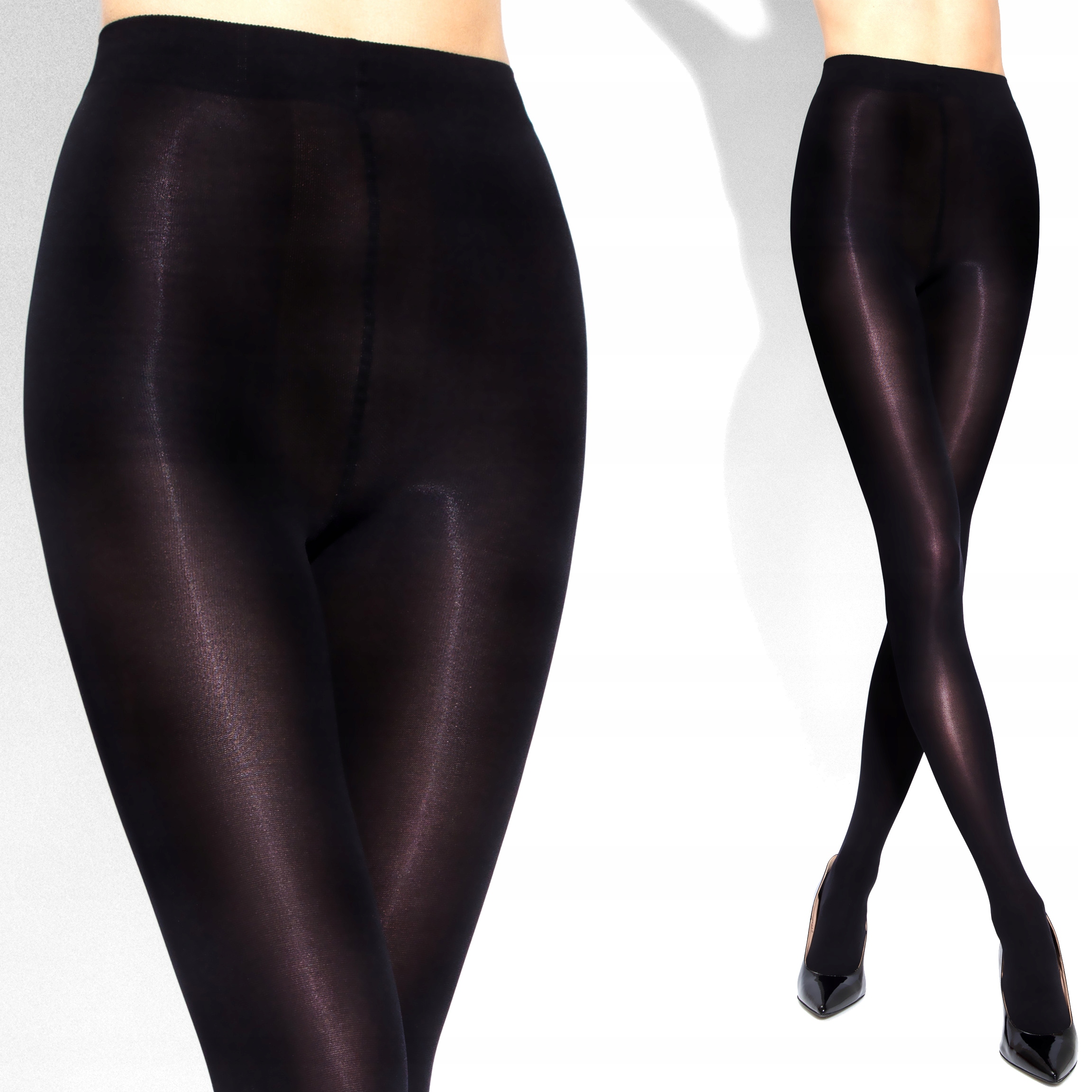 

Rajstopy Satin shine Velur 40den Mocny Połysk