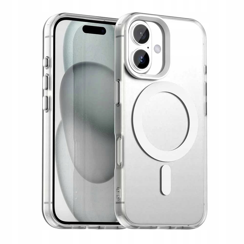 Techsuit CandyCase MagSafe etui ochronne na iPhone 17 białe