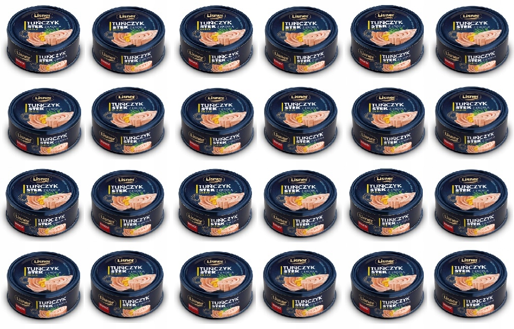 Levně 24 x 120 g Lisner Tuňák steak s kapkou oleje Karton