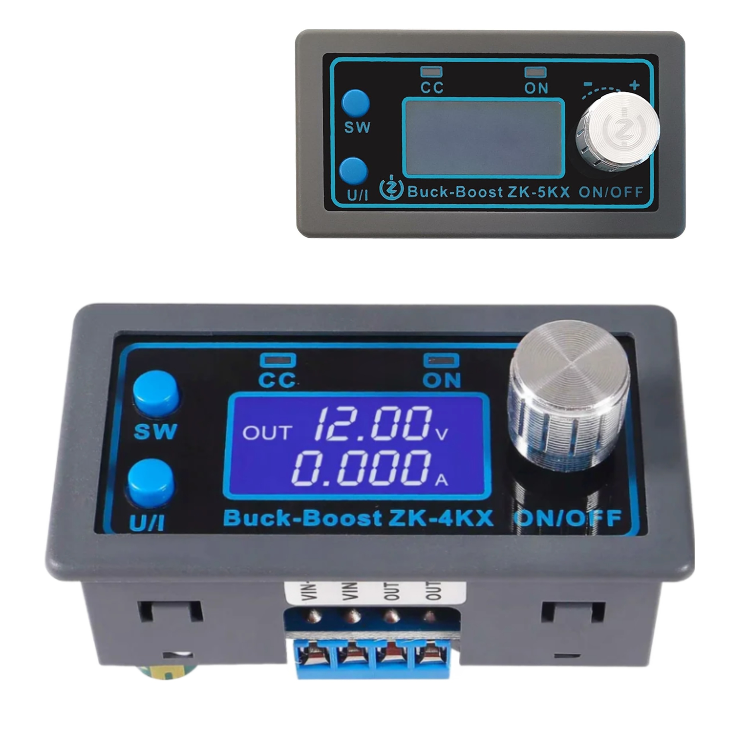 Převodník Měnič Napětí 80W 5A Nastavitelný napájecí zdroj DC 30x20mm Buck Boost