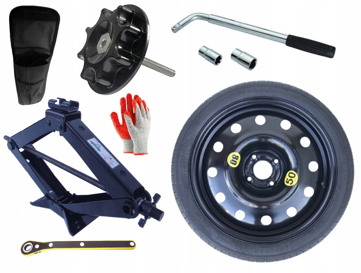 nové Dojezdové Kolo R17 Dacia Sandero III (2020-současnost) Sada (šroub)