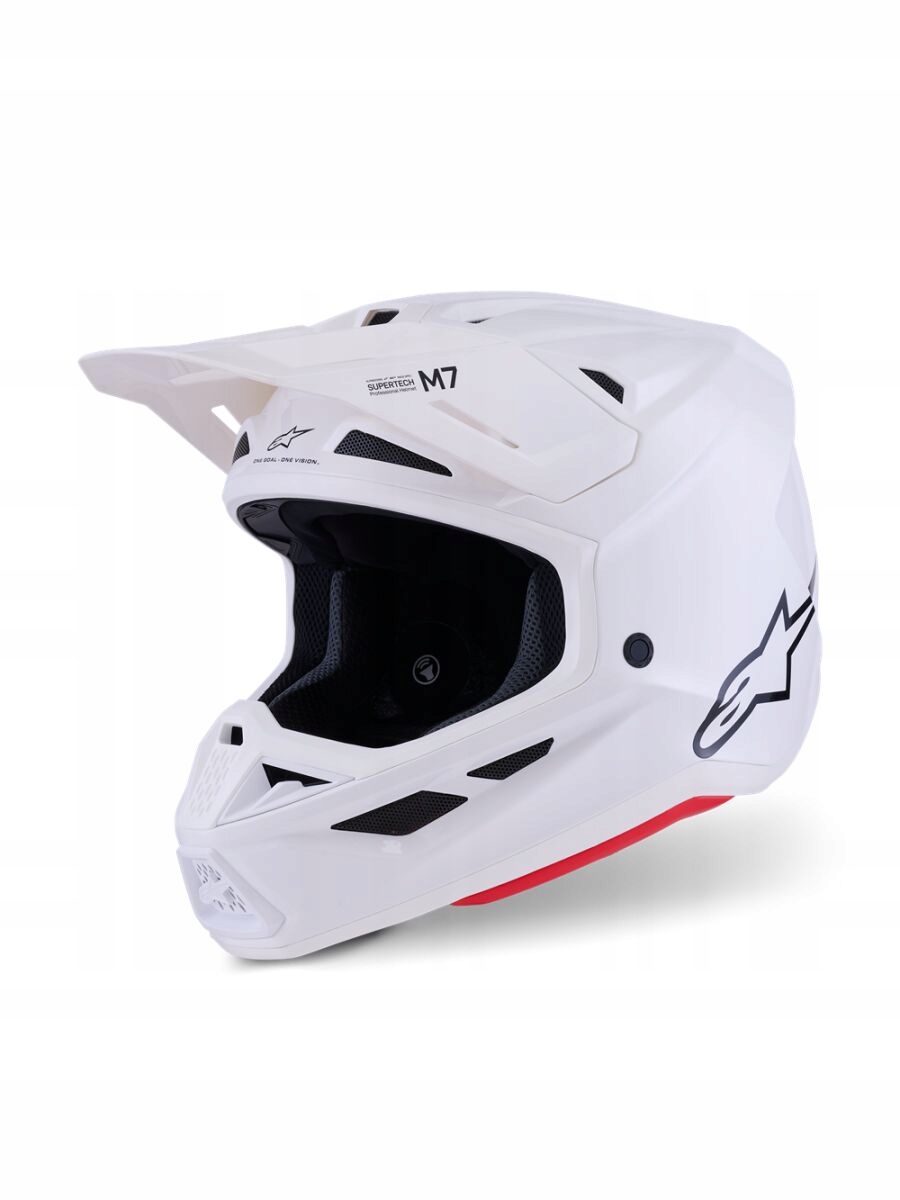Crossová Prilba Alpinestars Supertech M7 White Gloss 2XL