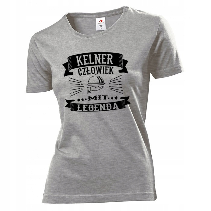 

Koszulka damska Kelner Człowiek Mit Legenda L
