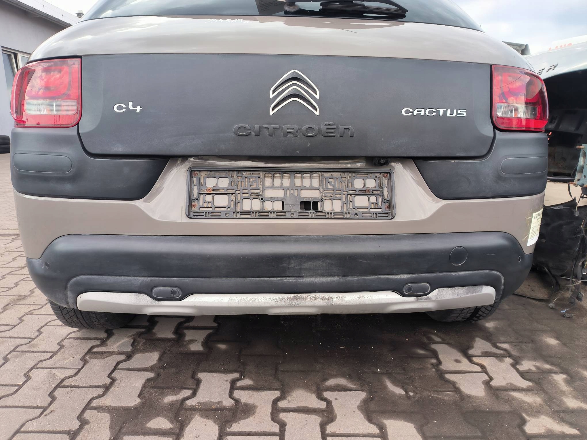bumper rear part KDQB CITROEN C4 CACTUS