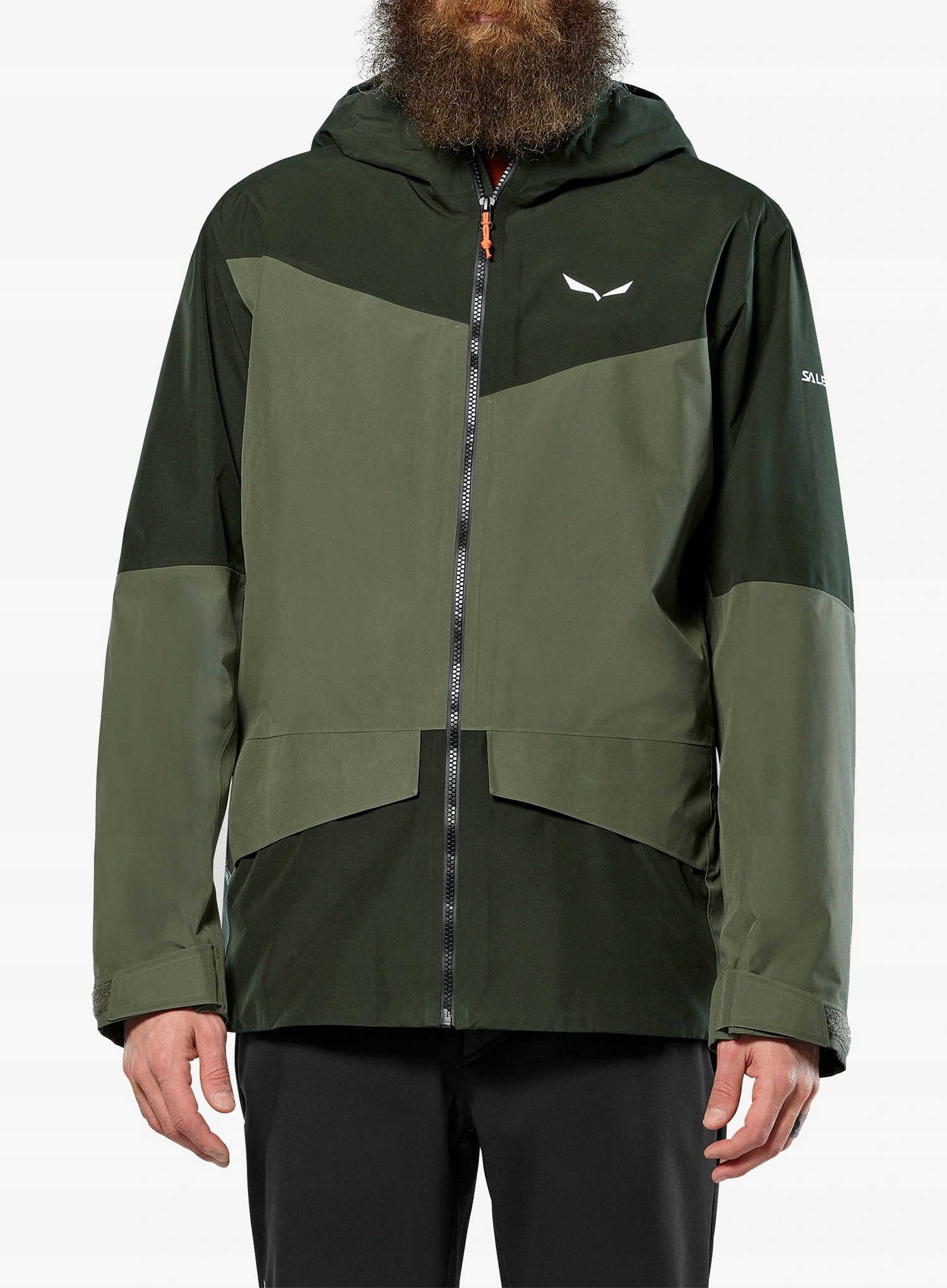 Bunda s membránou Salewa Puez Gtx 2L Epe Jacket tmavě olivová M