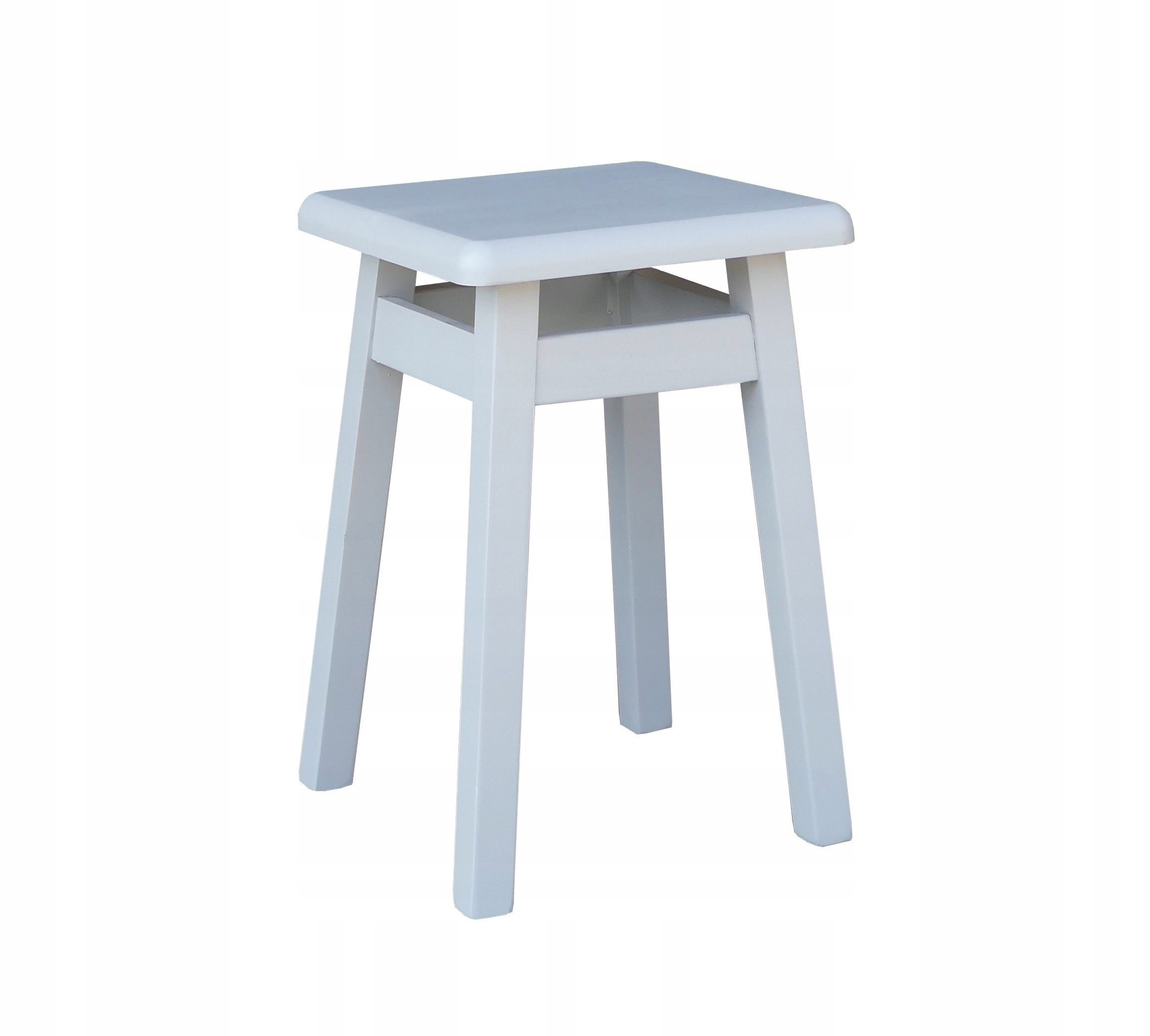 

Taboret Kuchenny Drewniany Prosty Jasny Popiel