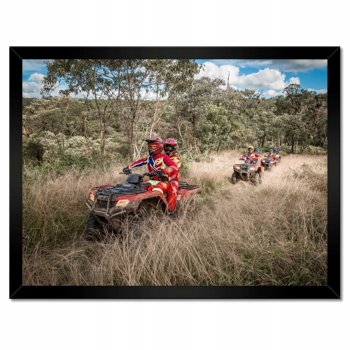Plakáty v rámu 40x30 Quad Čtyři kolečka Terén