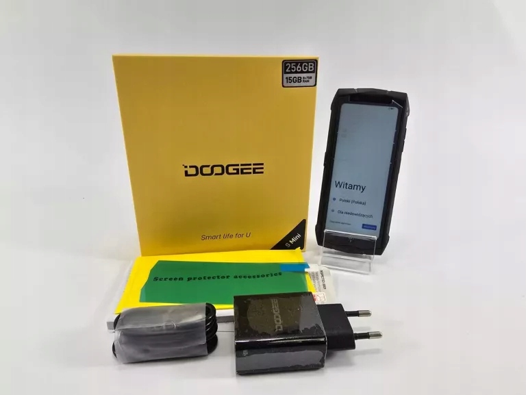 Smartfon Doogee SMINI 8 GB / 256 GB 4G (LTE) czarny