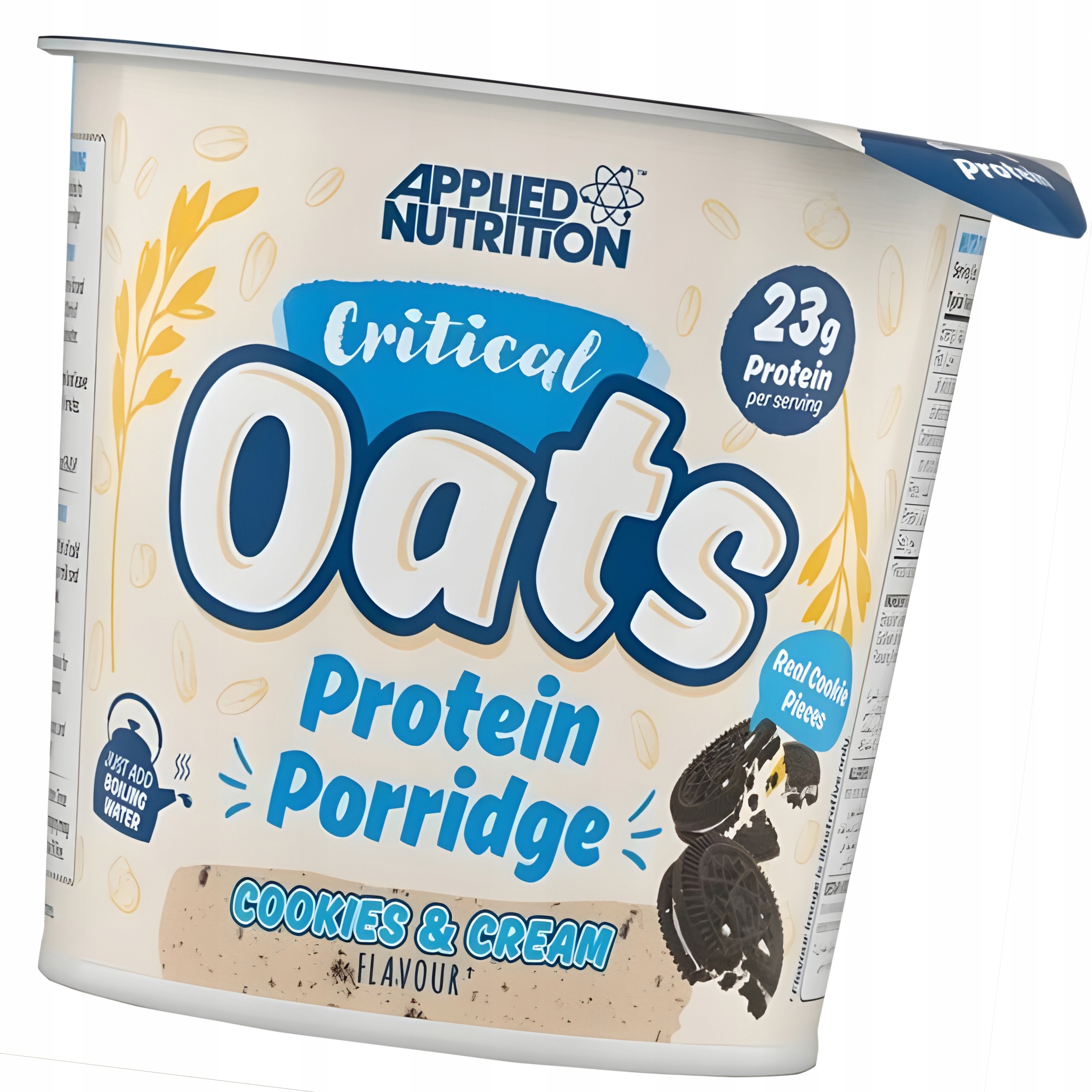 Levně Proteinová Ovesná Kaše V Hrnečku Critical Oats Applied Nutrition 23 g Bílkovin 60 g