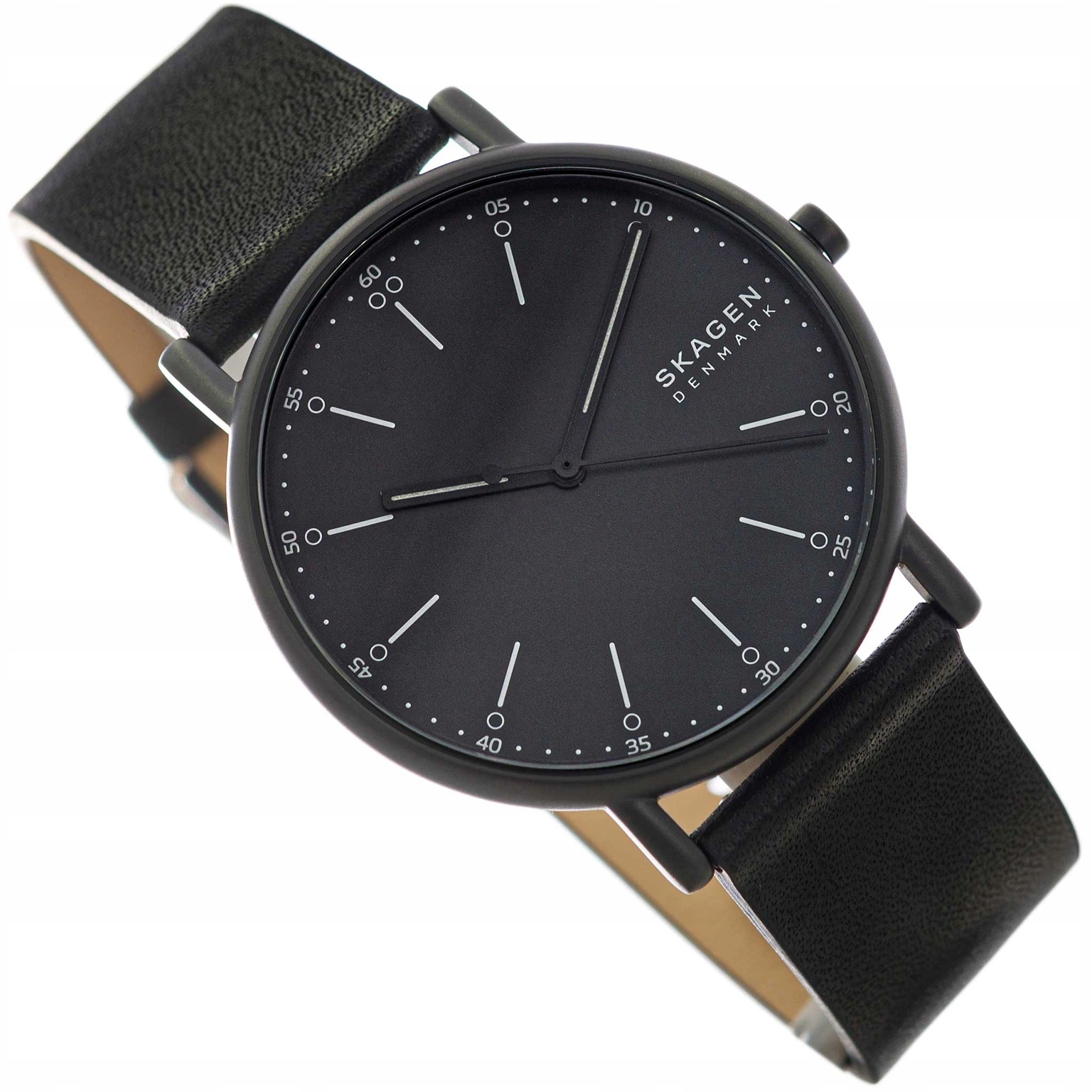 Pánské Hodinky Skagen SKW6902 Signatur Černé S Páskem K Obleku