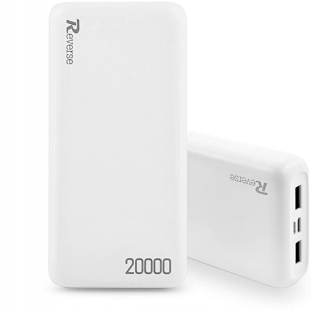 Power Banka 20 000 mAh 2x Usb Usb-c microUSB