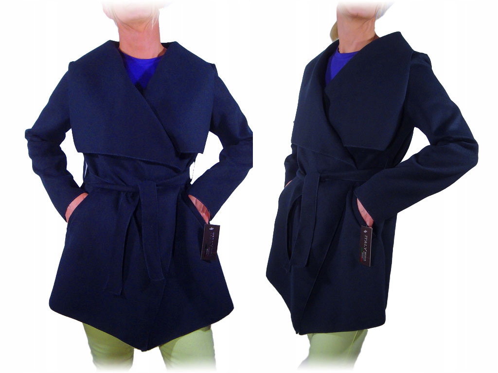 

Płaszcz Waterfall Kardigan Flausz S M L XL Kolory