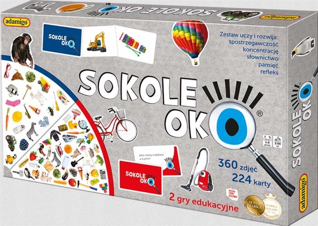 Sokole oko Foto Gra Planszowa Rodzinna Adamigo