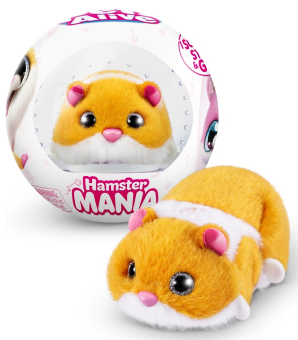 Pets Alive Hamster Mania Interaktivní plyšový Křeček Rudý 9543GQ1