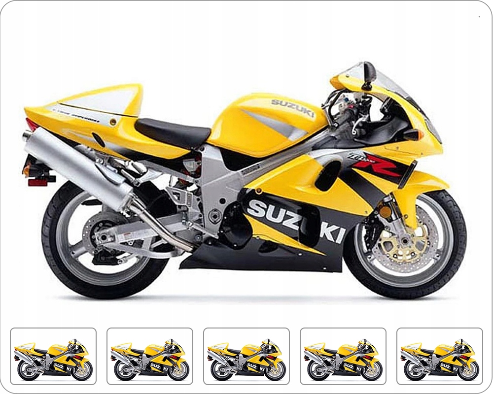 Samolepky Na Motocykl Juula Pro Suzuki Tl 1000 R 2002 Žluté Y9H