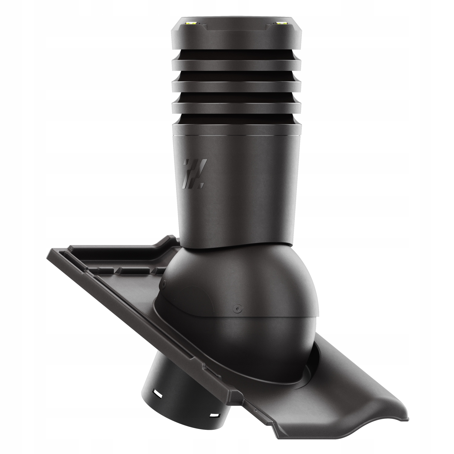 Větrací komín střešní taška Braas Rubín 9V Teak