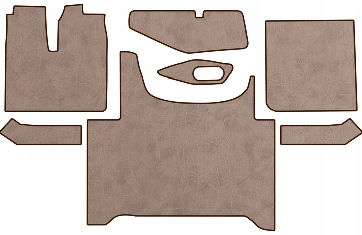 DYWAN DYWANIKI GLADKIE EKO SKORA MAN TGX OD 2020