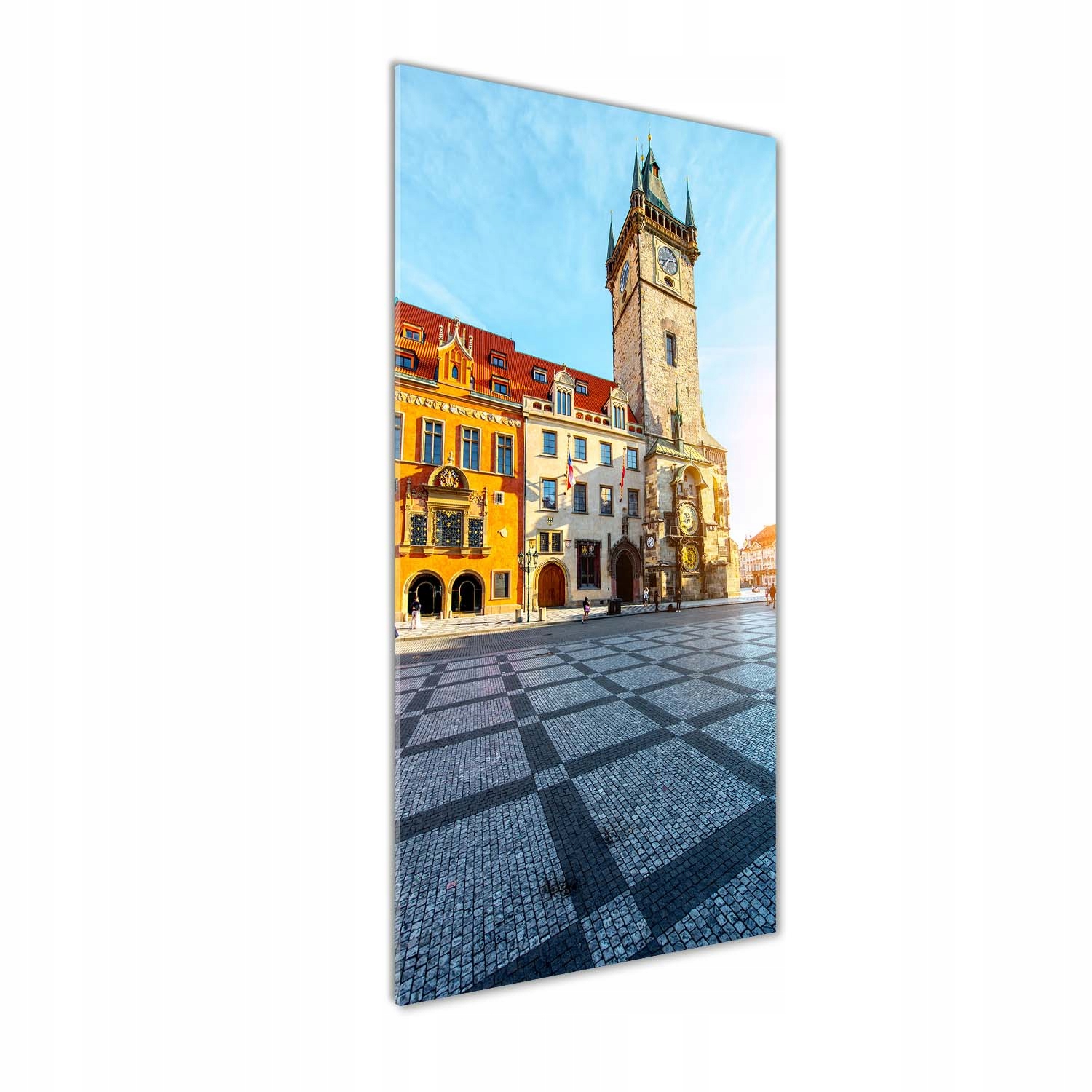 

Nowoczesny fotoobraz akrylowy Praga Czechy 50x125