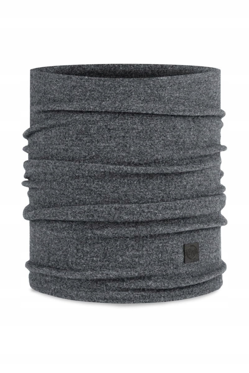Buff Multifunkční šátek Merino Fleece Solid Grey uni