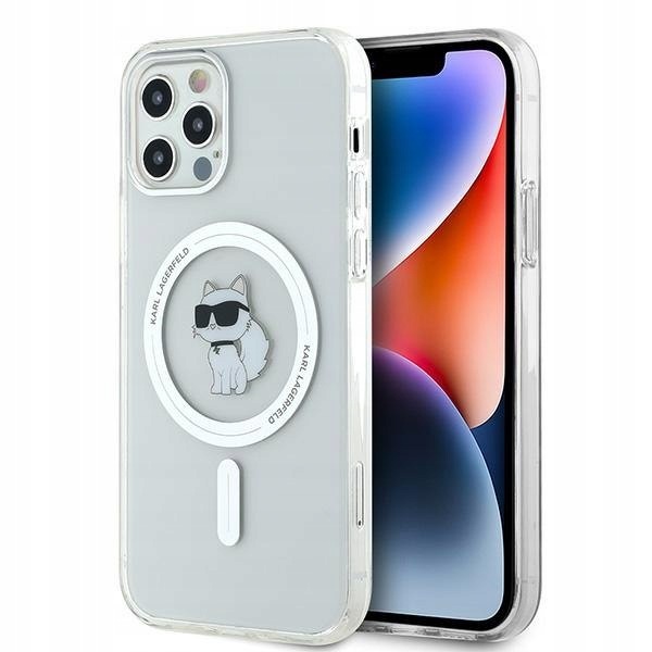 Karl Lagerfeld KLHMP12MHFCCNOT iPhone 12/12 Pro 6.1" przezroczysty/tra