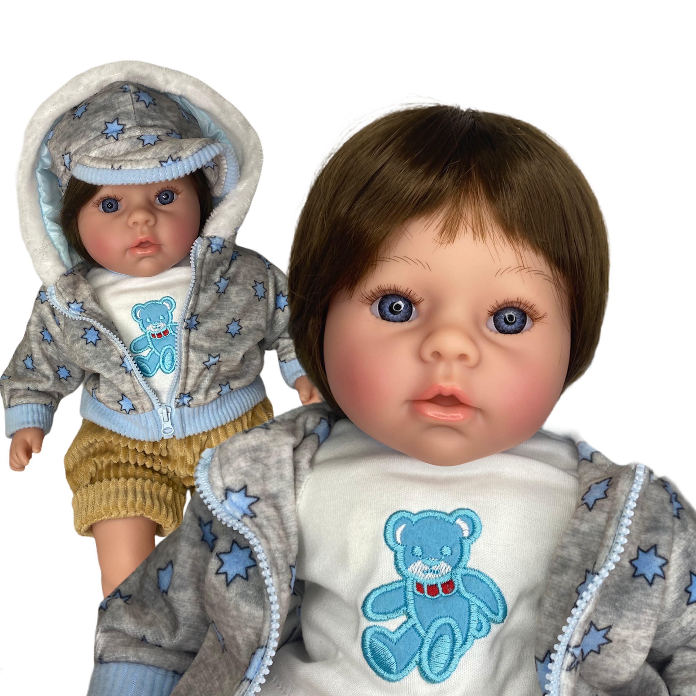 

Lalka bobas baby interaktywna born chłopiec mówi