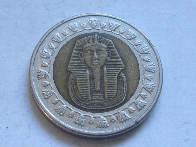 nr2250 Egipt Moneta 1 Pound 2007