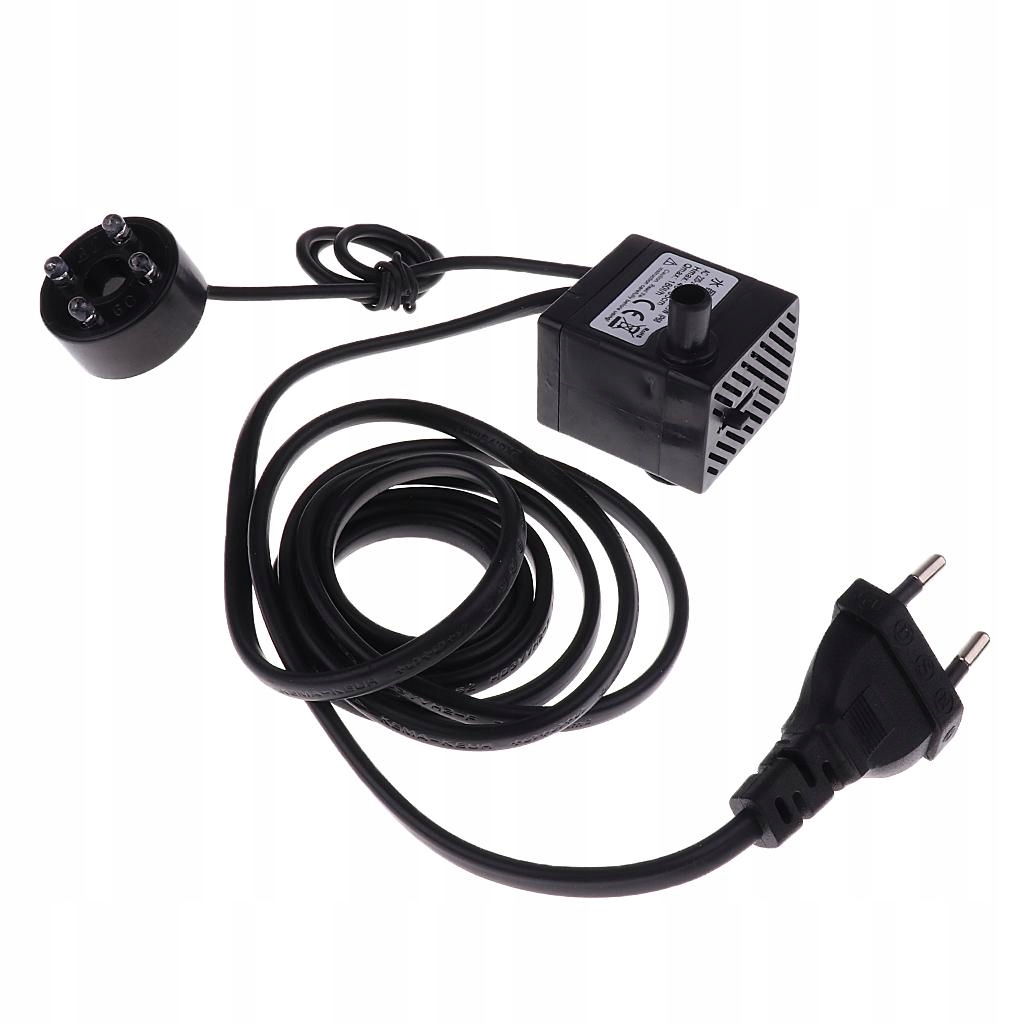 EU Plug Silent Aquarium Pond Submersible Pump Fountain 2.5W