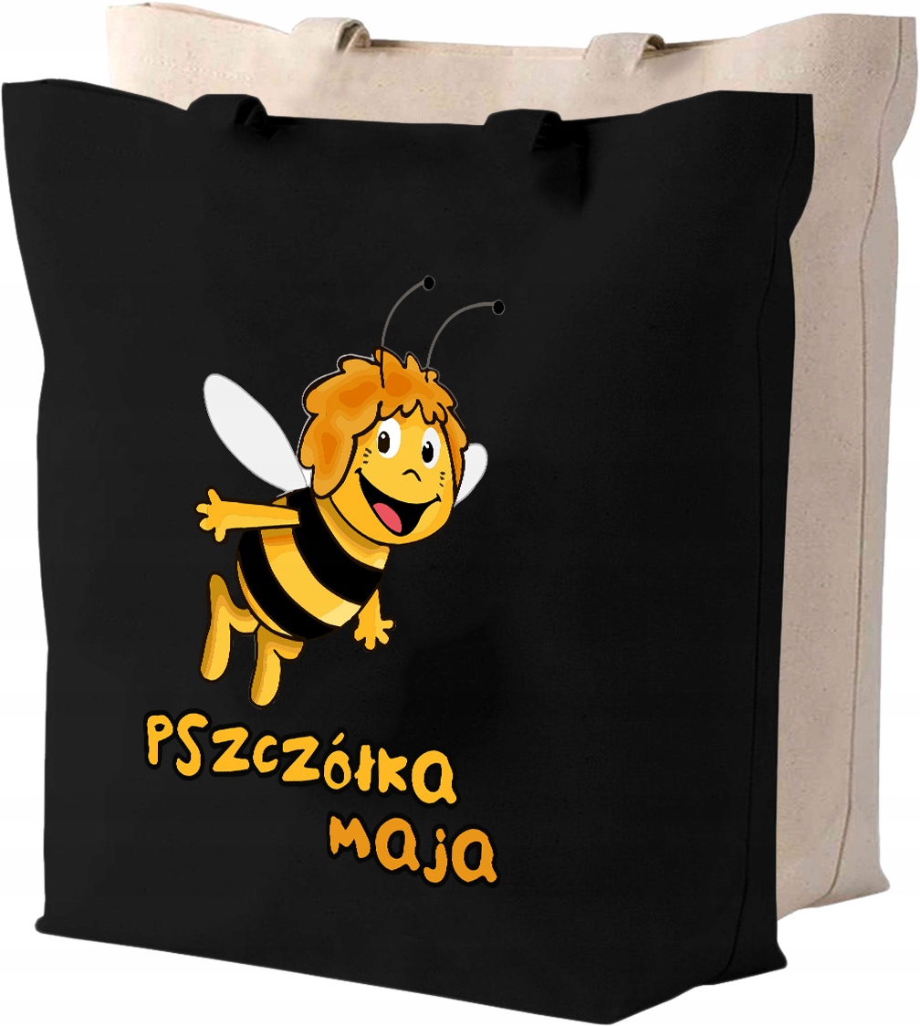 Torba bawełniana PSZCZÓŁKA MAJA + IMIĘ