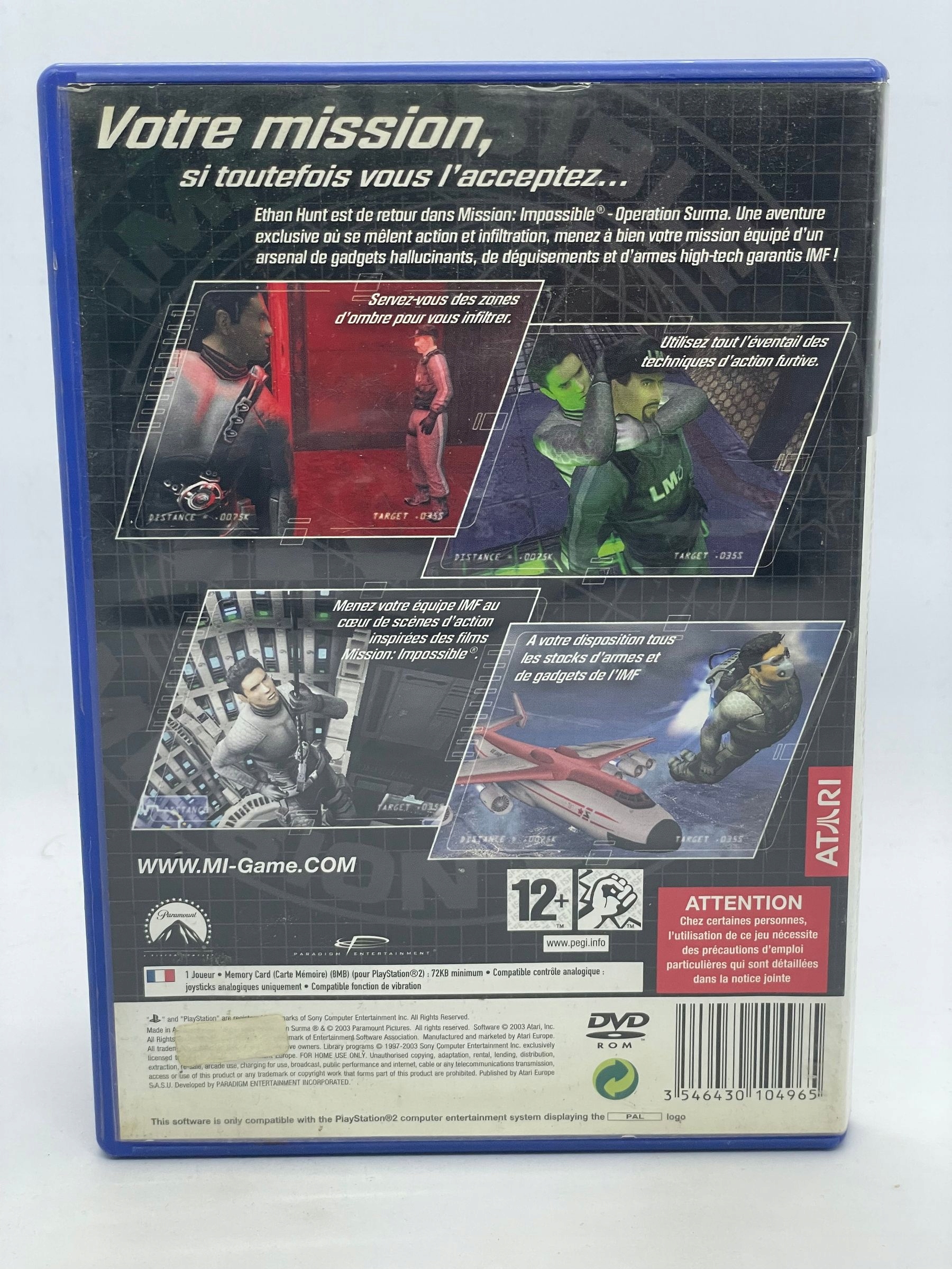 Gra Mission Impossible Operation Surma PS2 Tematyka gry akcji