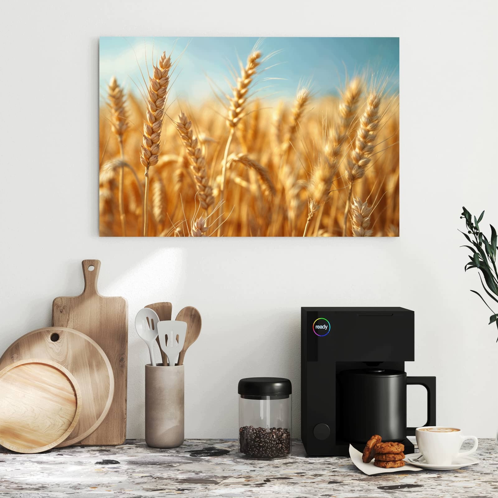Magnetická tabule Jemné Pole pšenice 60 × 40 cm