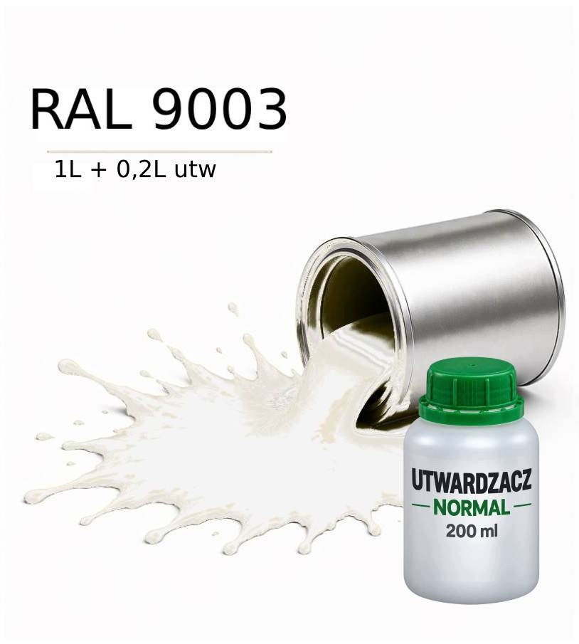 Valspar Ral 9003 Barva Dtm Základní Nátěr Polyuretanová 2K Pololesk 1L Utw