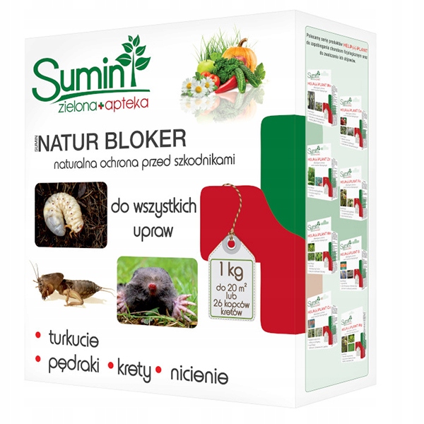

Sumin Natur Bloker 1kg Pędraki Krety Turkuć