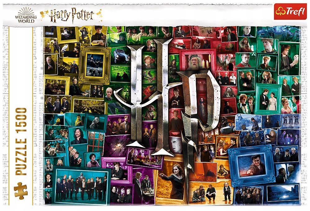 

Trefl 1500 El. Harry Potter: Na Przestrzeni Filmów