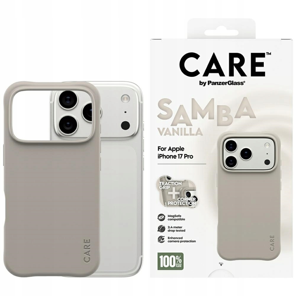 PanzerGlass Samba MagSafe etui Silikonowe obudowa case do iPhone 17 Pro