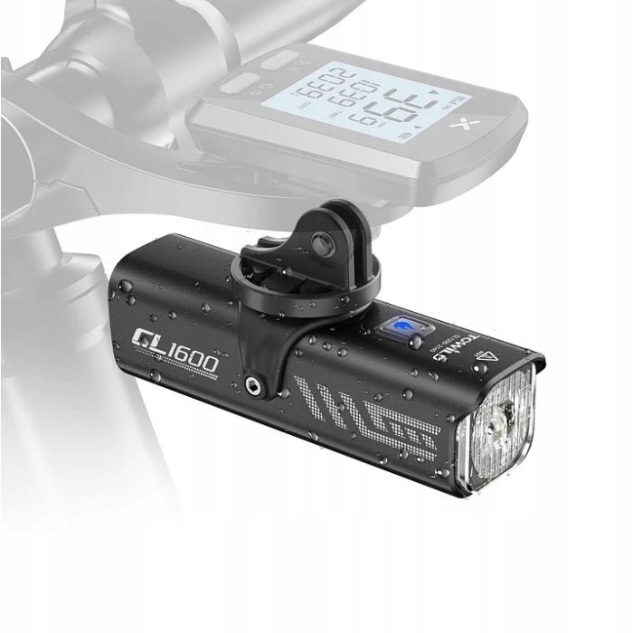 Přední světlo Towild CL 1600 lumenů, 5000 mAh, powerbanka