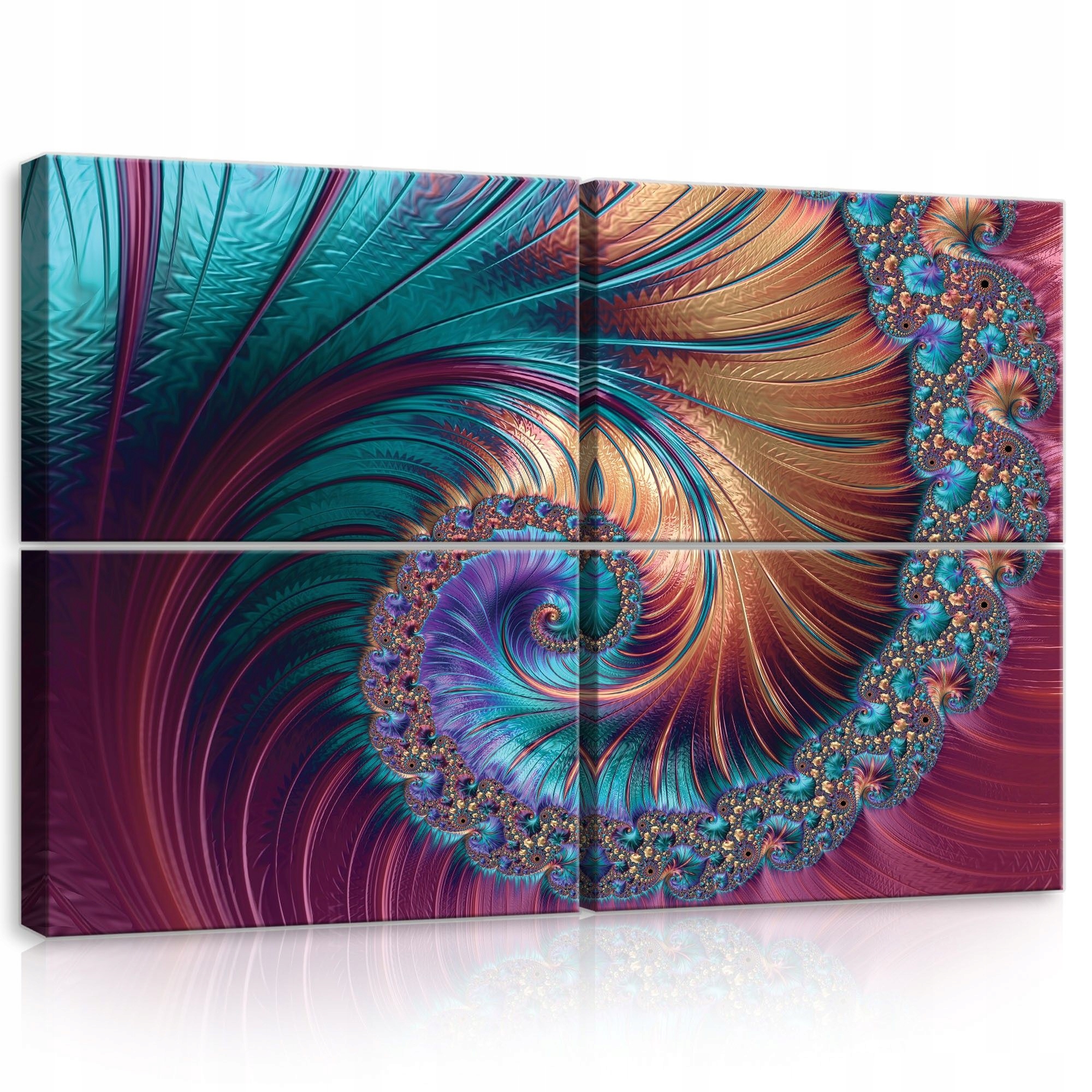 Obraz 120x80 Fraktal špirála kozmická abstrakcia hlboká energia umenie