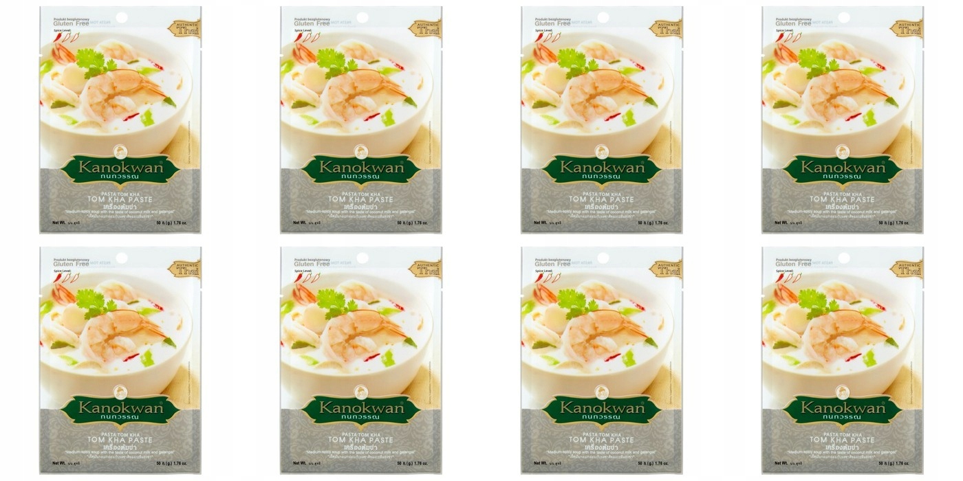 Levně 8x 50 g Kanokwan pasta Tom Kha
