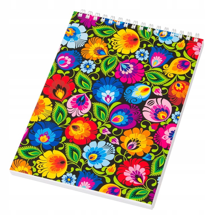 

Czary Notes A5 Folk Łowickie Kwiaty