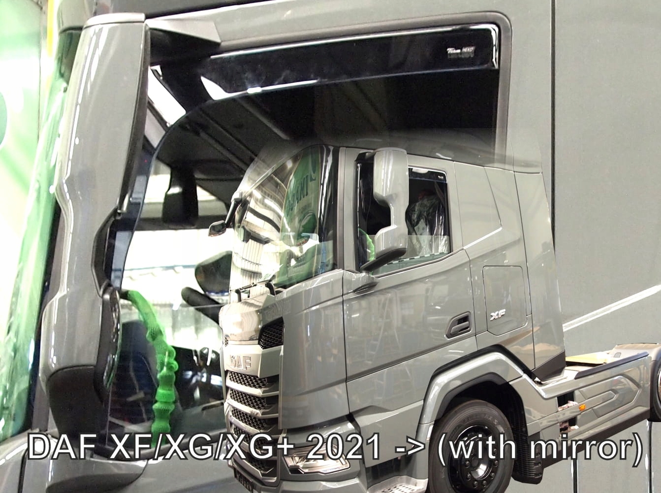 

Owiewki szyb Heko Daf Xf Xg Xg+ od 21r. z lustrami