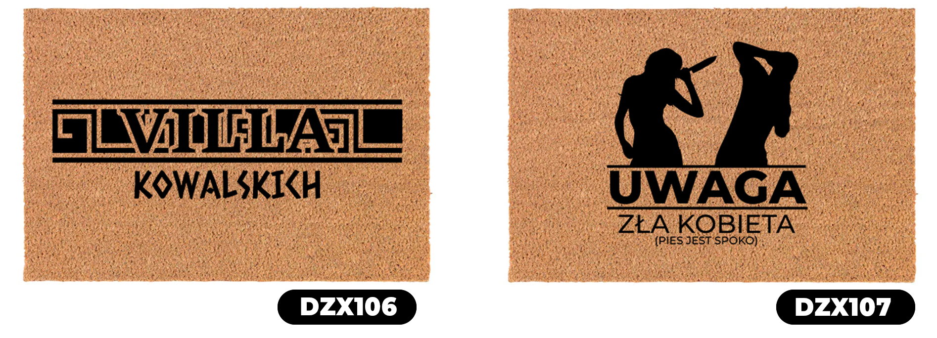 WYCIERACZKA Pod Drzwi do BUTÓW ŚMIESZNE WZORY MiX Rodzaj gotowa