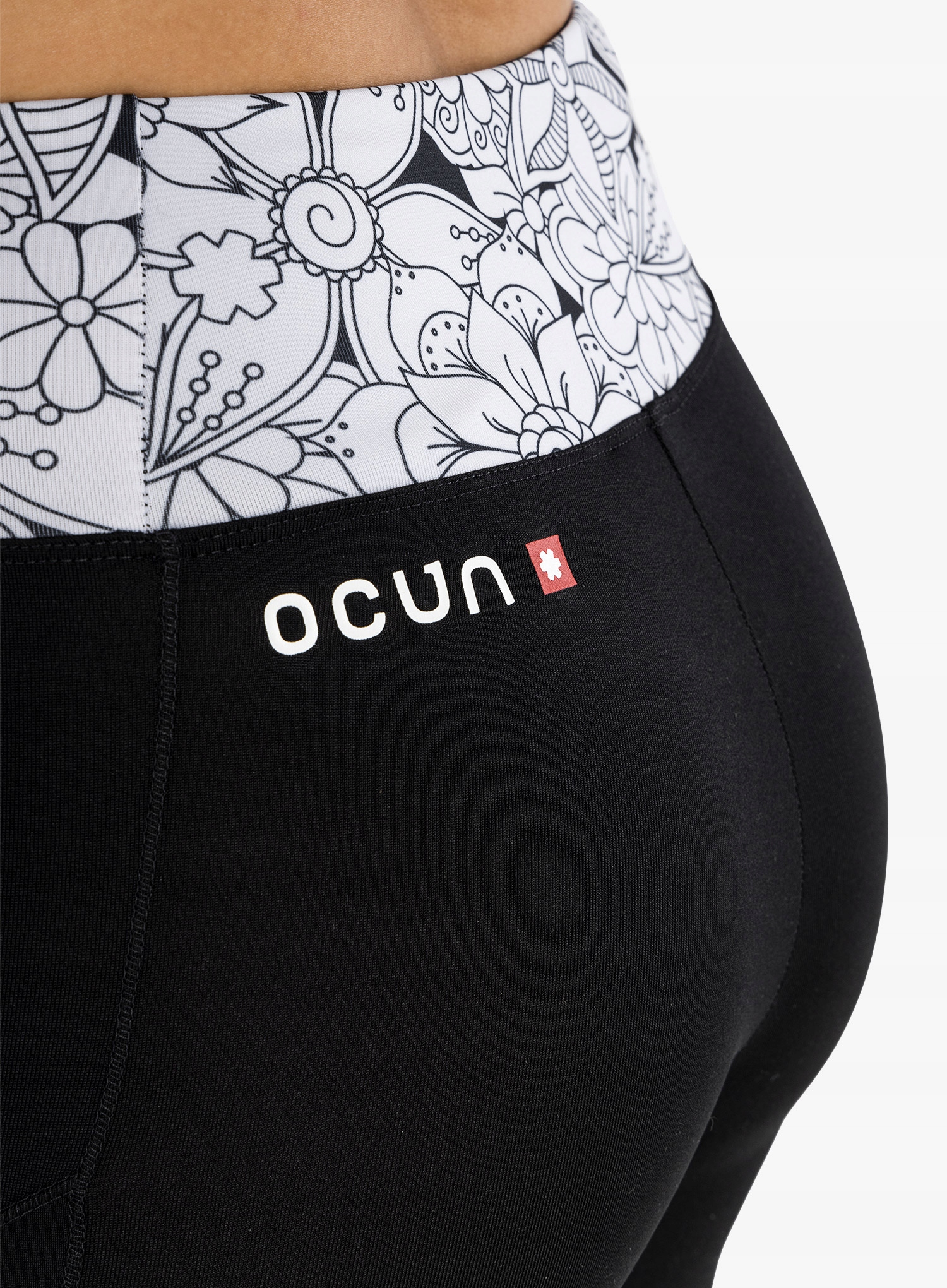 Legginsy wspinaczkowe damskie Ocun Rhea Leggings - caviar L Kolor dominujący czarny